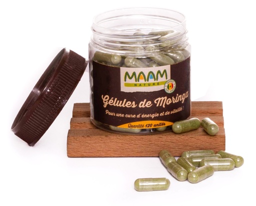 Gélules de poudre de Moringa